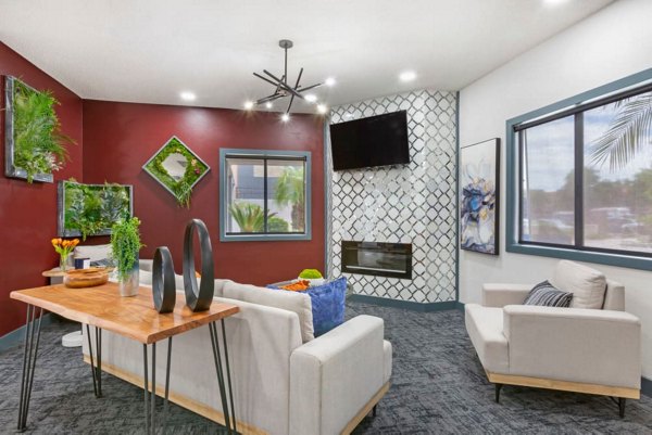 clubhouse at Newport Apartments