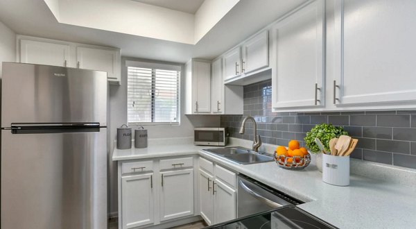 kitchen at Newport Apartments