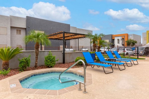 pool at Newport Apartments