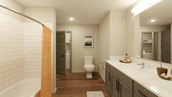 rendering for Apex Newbury Apartments