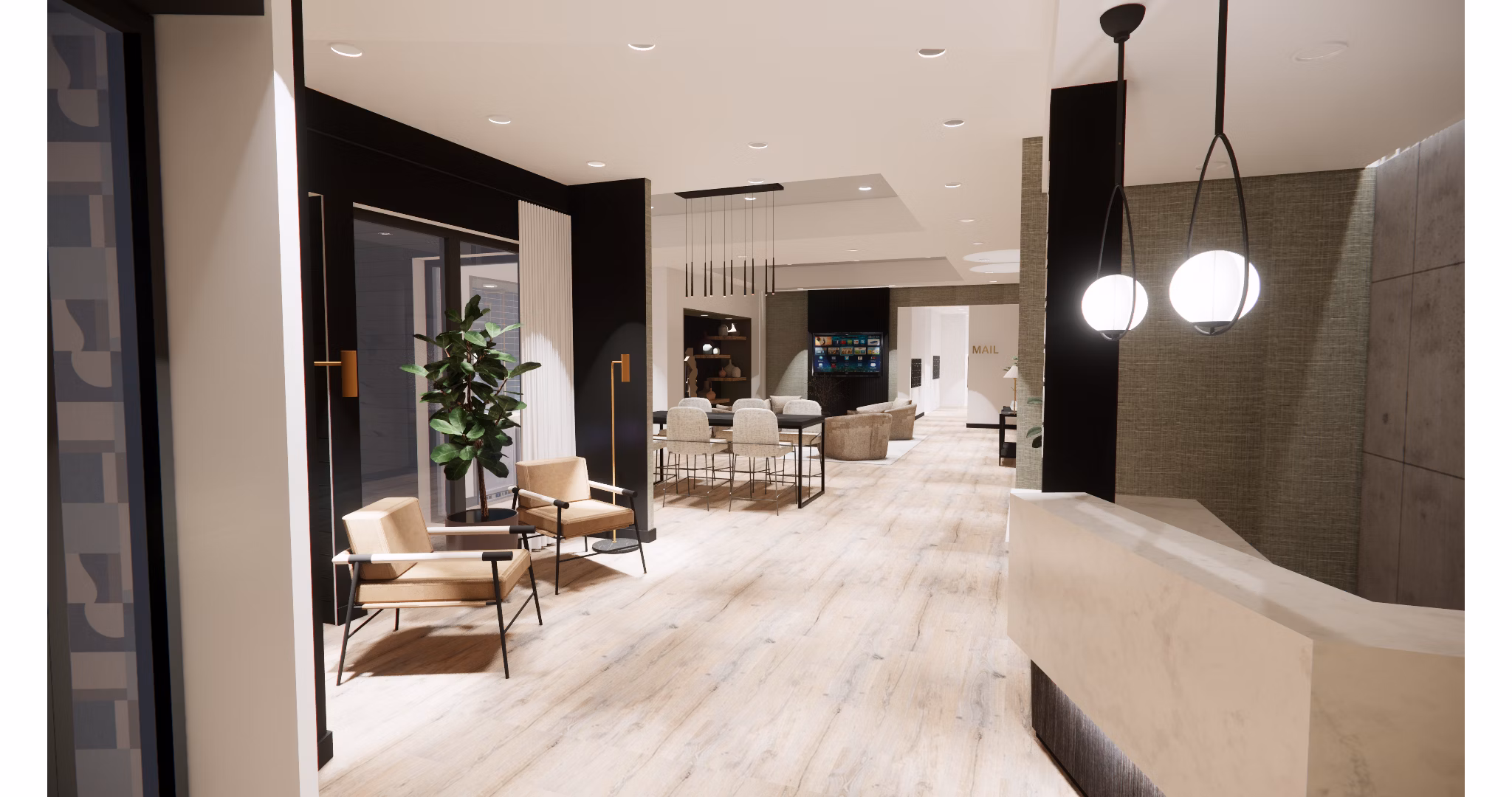 rendering at Apex Newbury Apartments 