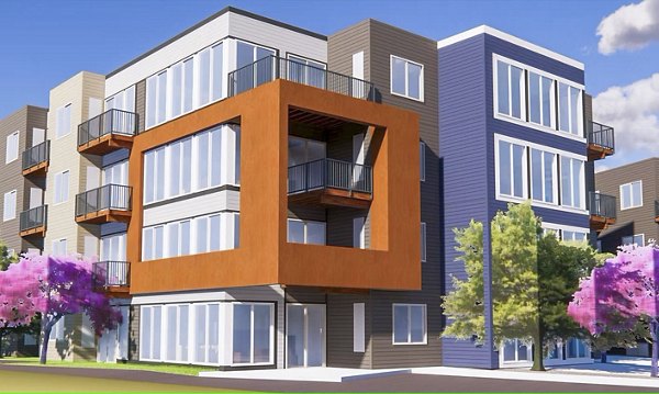 rendering at Apex Newbury Apartments