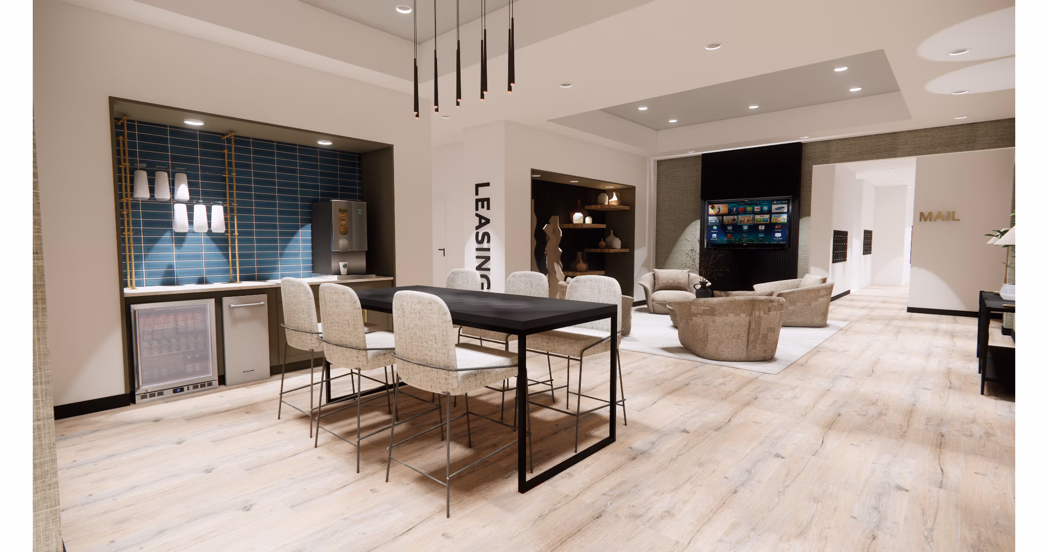 rendering at Apex Newbury Apartments 