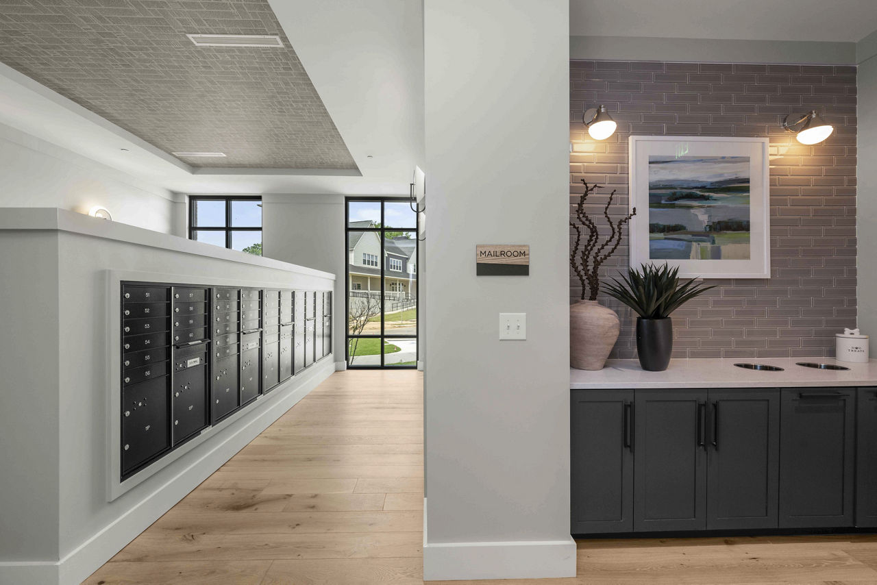 Mailroom at Solis Birkdale Apartments And Townhomes