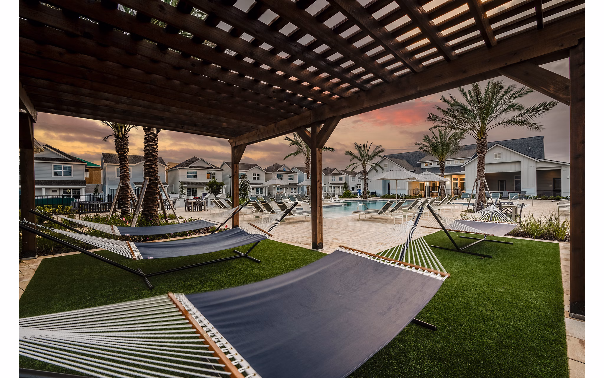 recreational area at Abrazo at Four Corners Apartments 