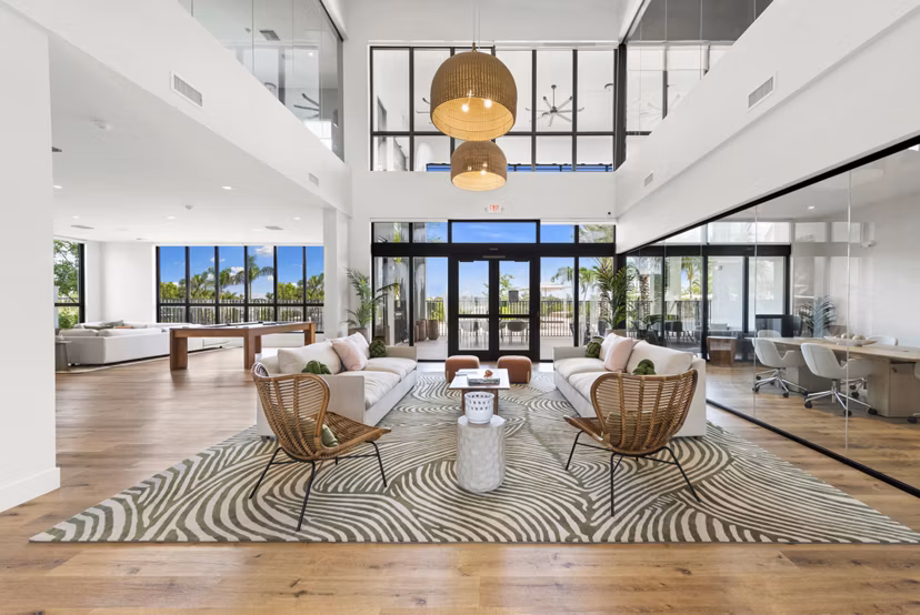clubhouse at Natura Gardens Apartments 
