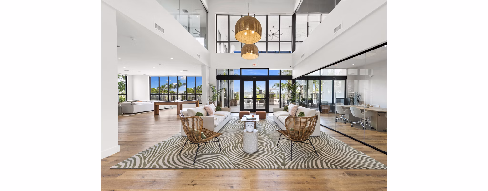 clubhouse at Natura Gardens Apartments 
