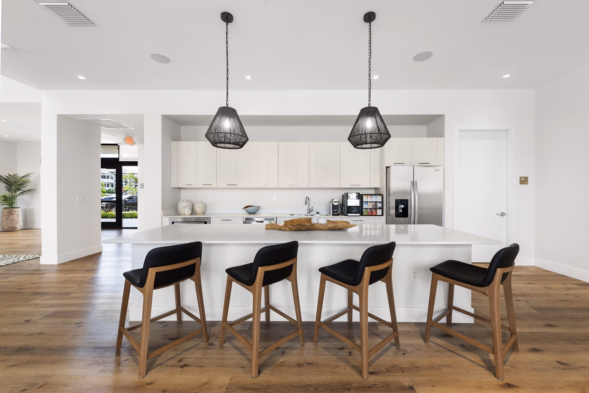 kitchen at Natura Gardens Apartments 