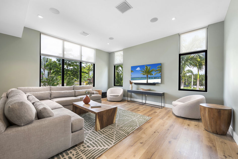 living room at Natura Gardens Apartments 