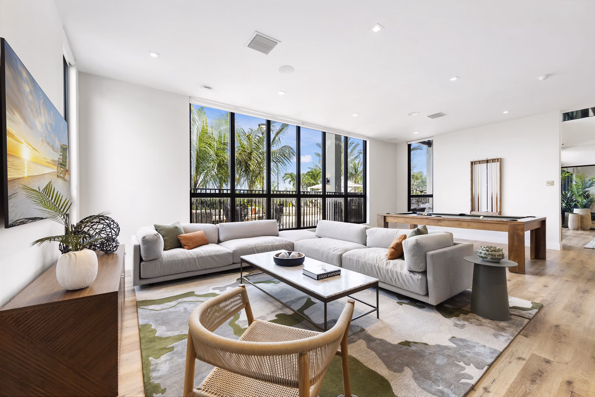 living room at Natura Gardens Apartments 