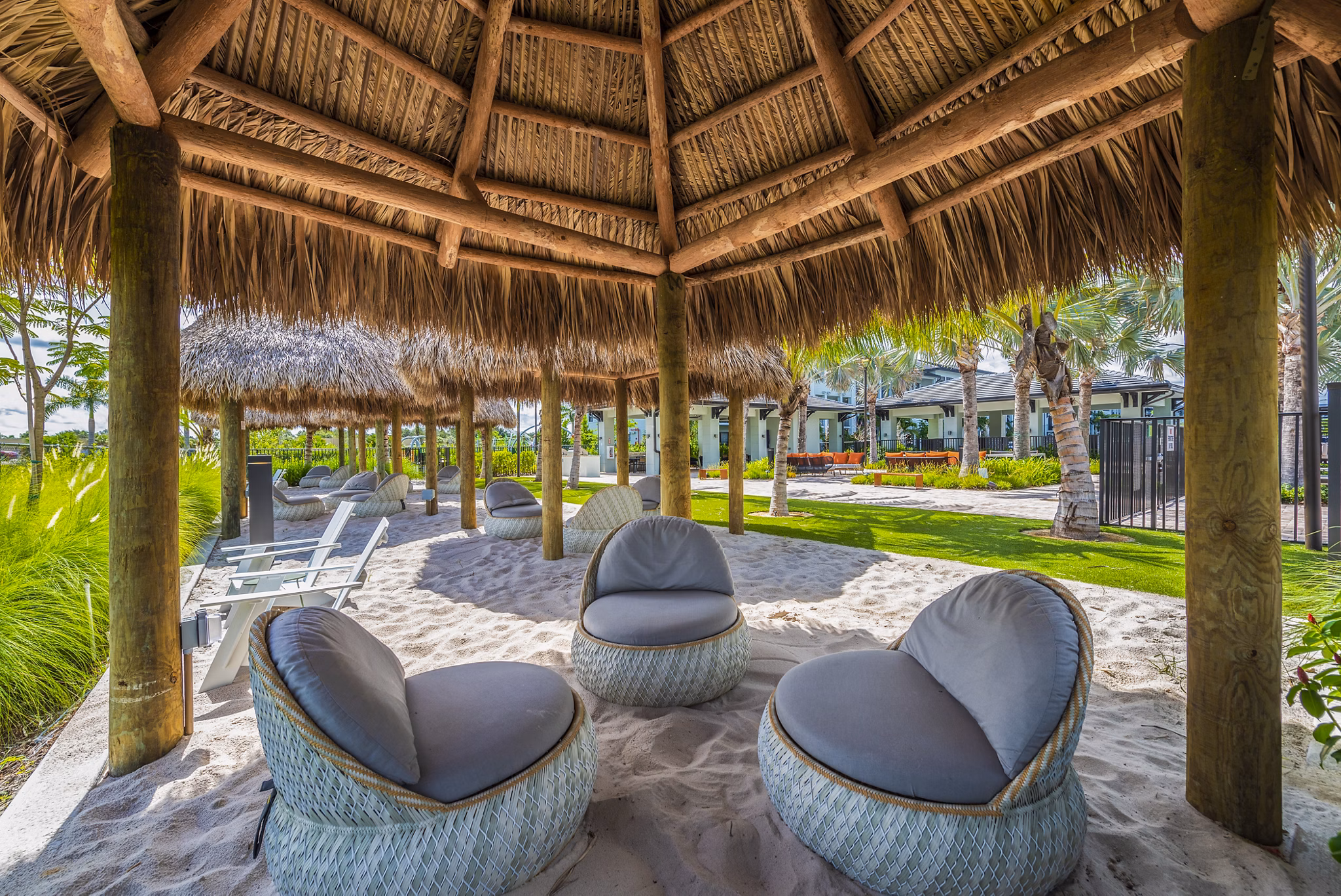 patio at Natura Gardens Apartments 