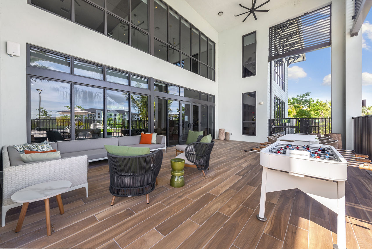 Lobby at Natura Gardens Miami (8 of 8)