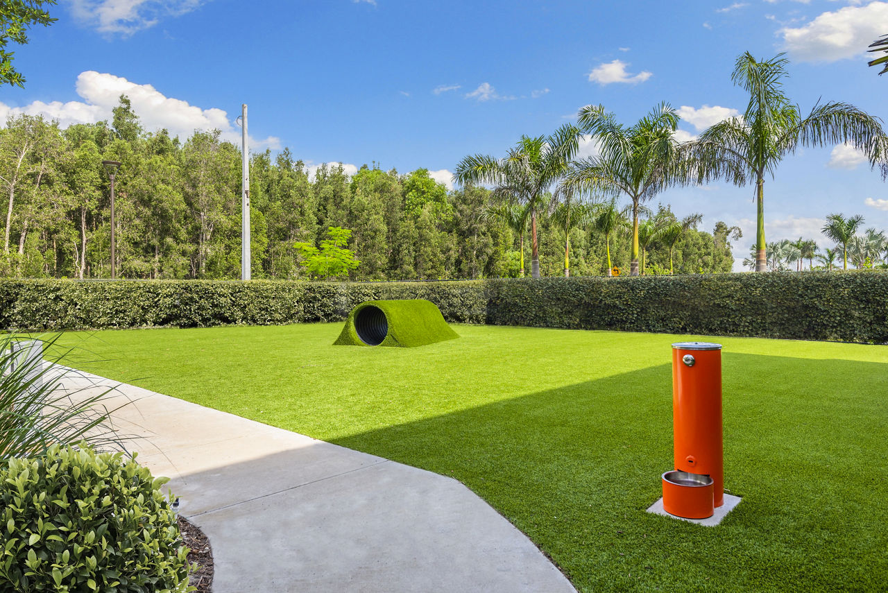 Dog park at Natura Gardens Miami