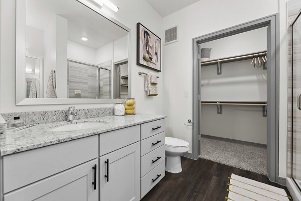 bathroom at North Park Landing Apartments 