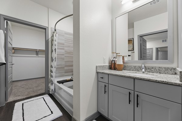 bathroom at North Park Landing Apartments 