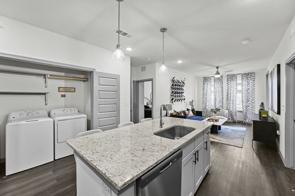 dining room at North Park Landing Apartments 