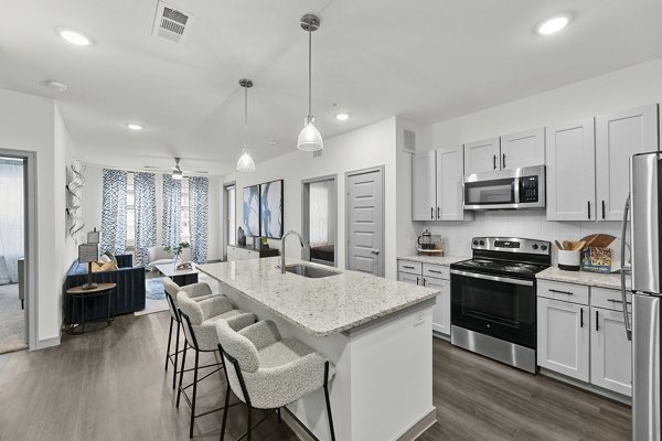 kitchen at North Park Landing Apartments 