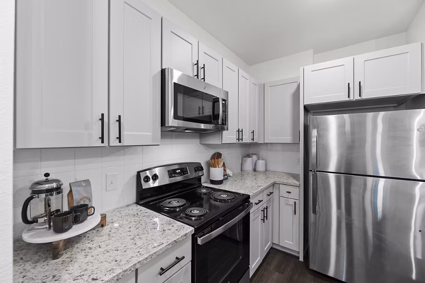 kitchen at North Park Landing Apartments 