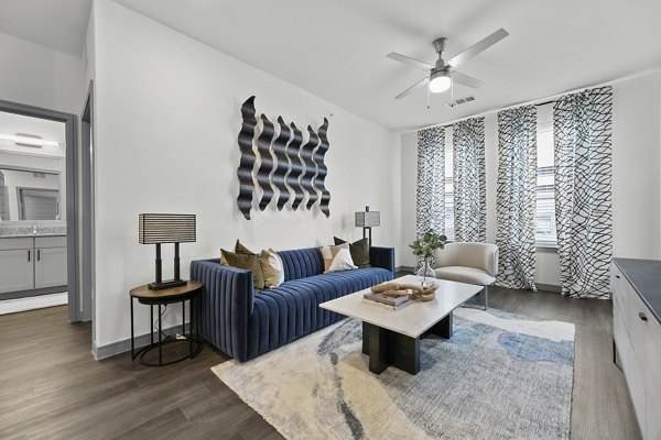 living room at North Park Landing Apartments 