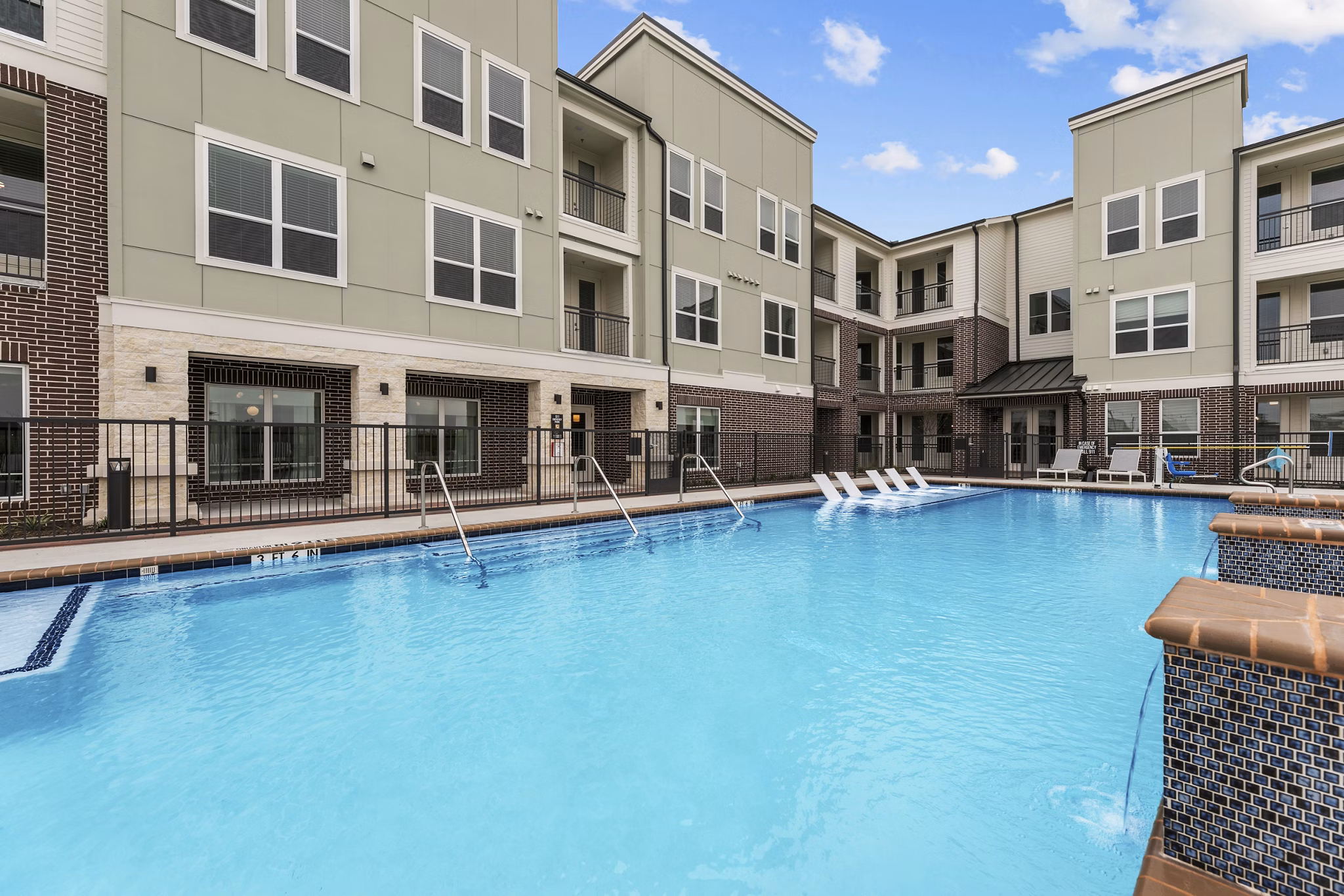 pool at North Park Landing Apartments 