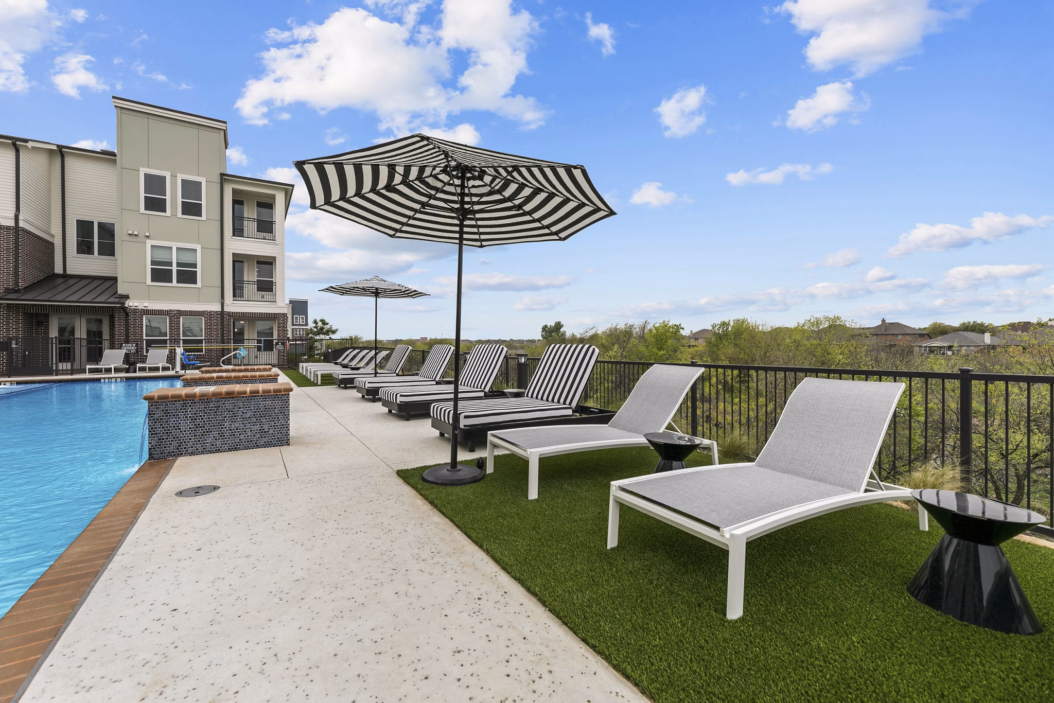 pool at North Park Landing Apartments 