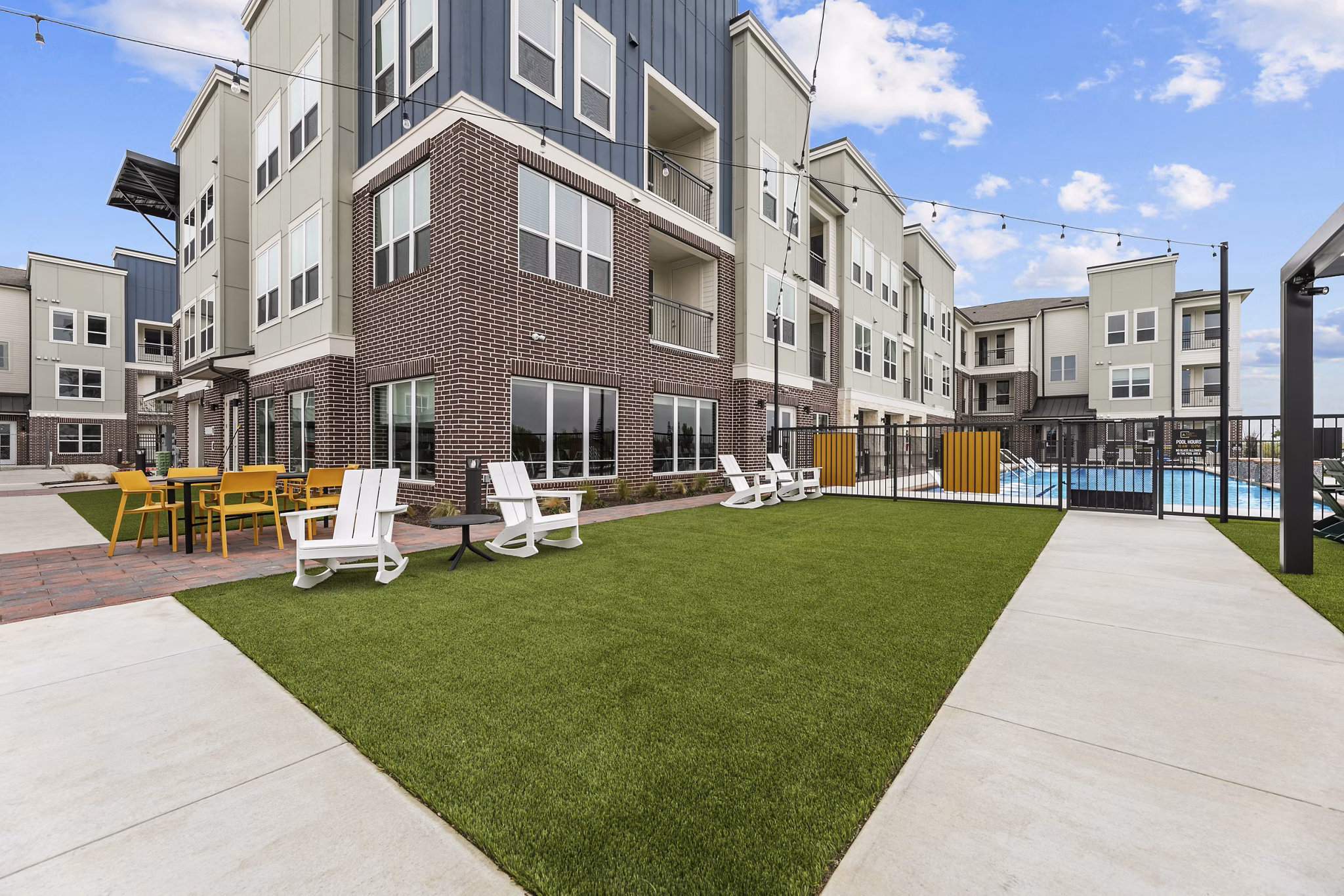 playground at North Park Landing Apartments 