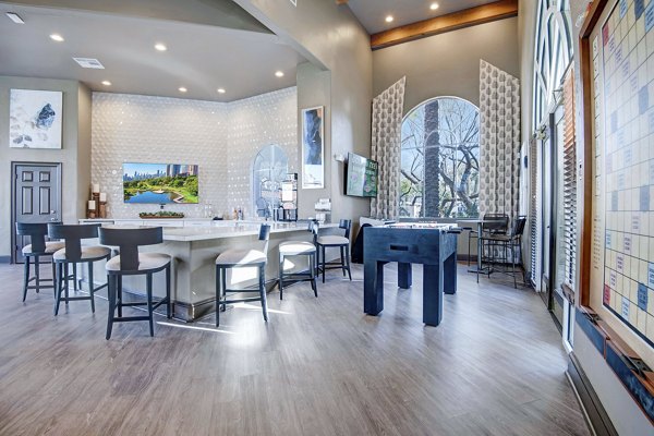 clubhouse at The Academy Apartments