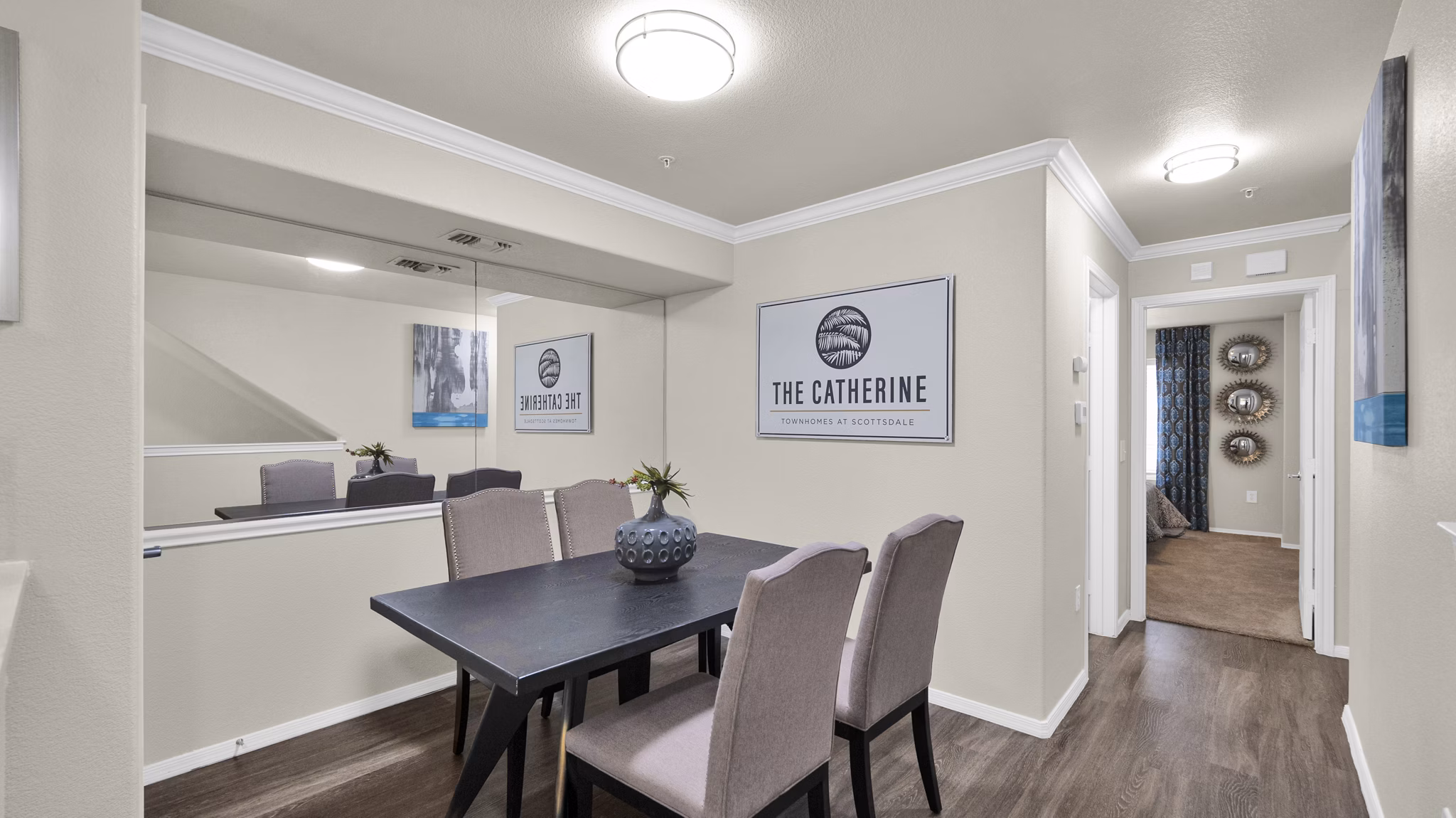 dining room at The Catherine Apartments