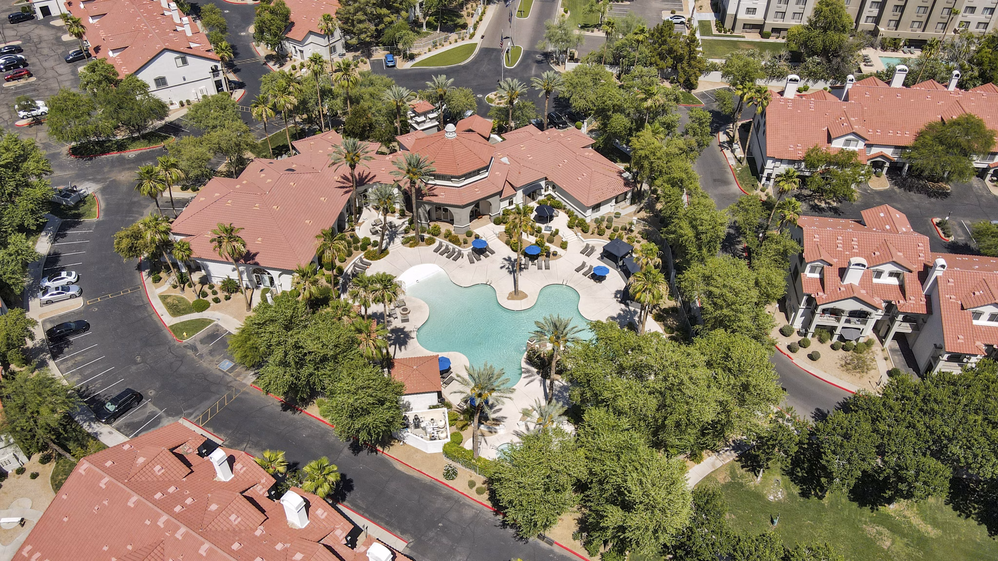 view at The Catherine Apartments