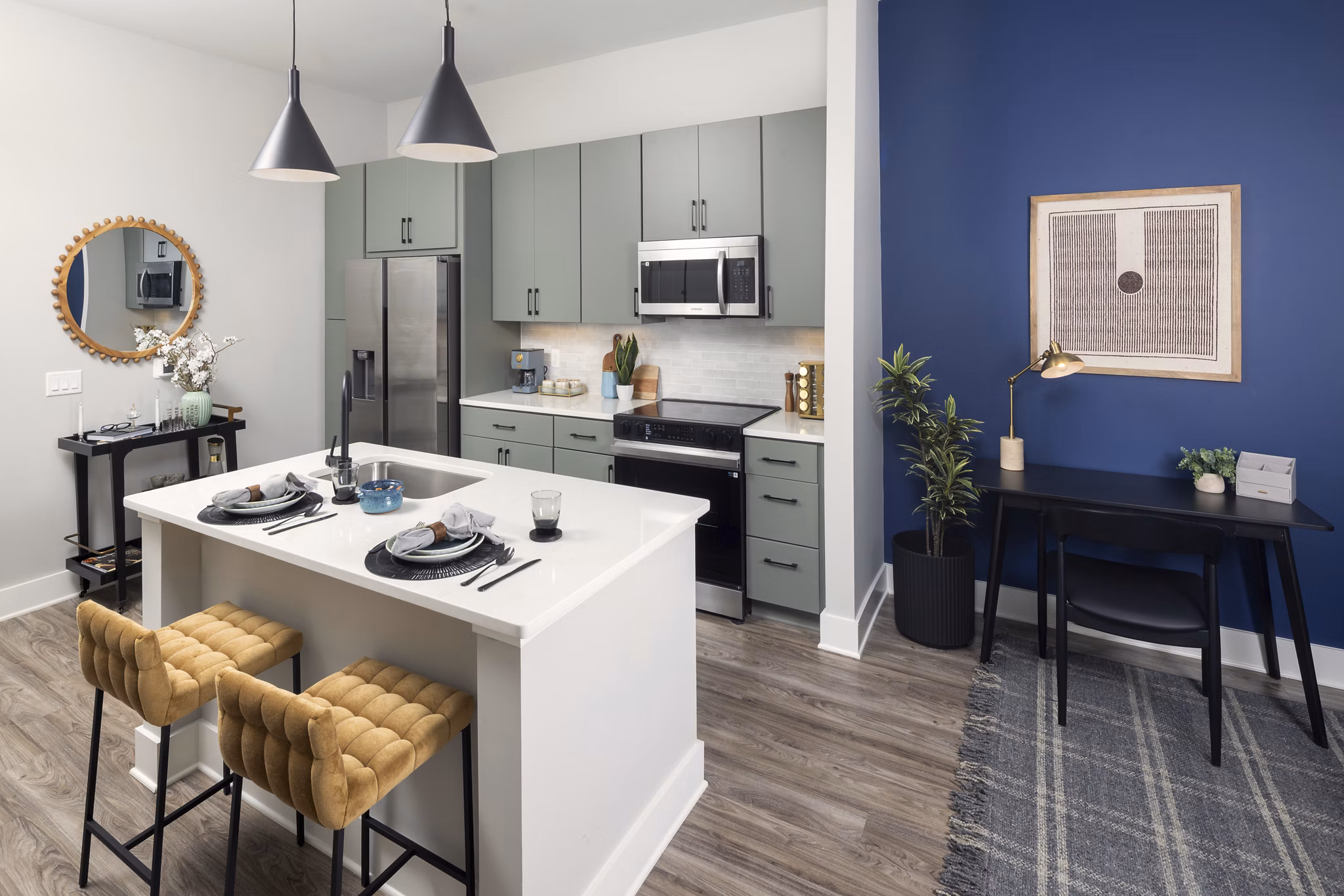 kitchen at Broadstone West End Apartments 