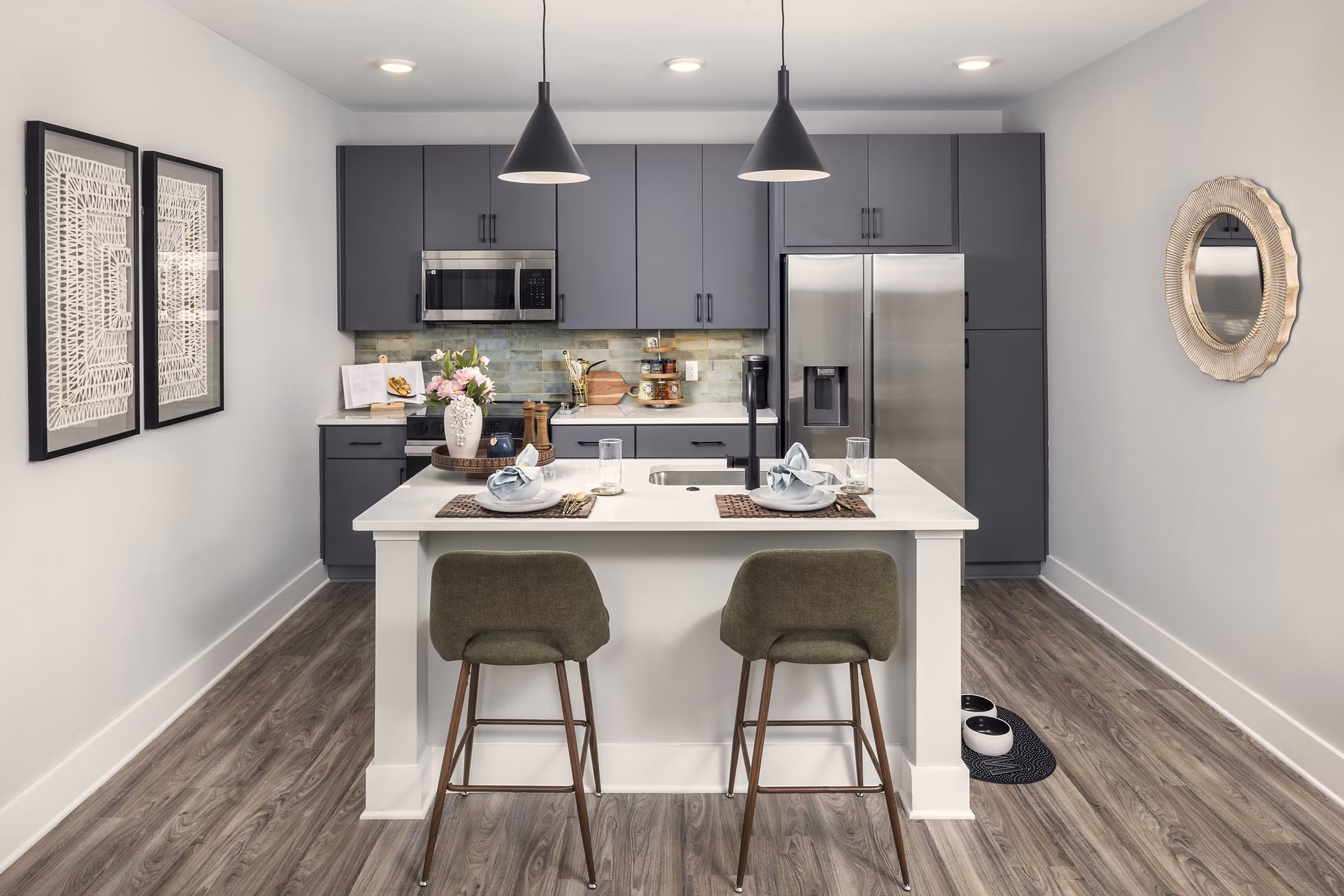 kitchen at Broadstone West End Apartments 