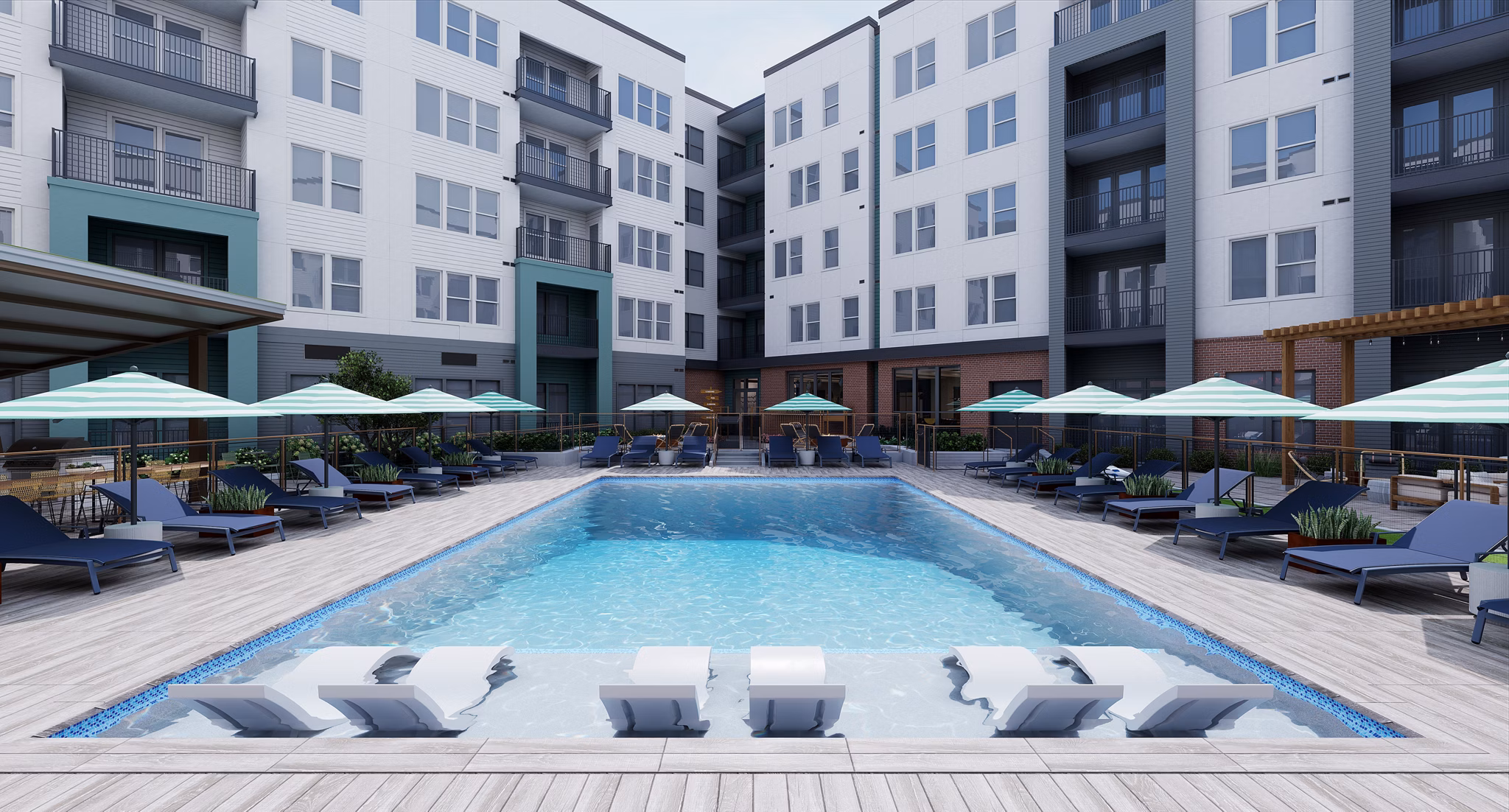 rendering at Broadstone West End Apartments