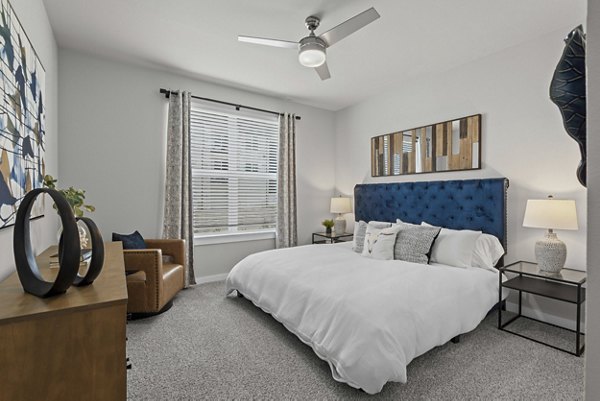 bedroom at Peak at 1385 Apartments