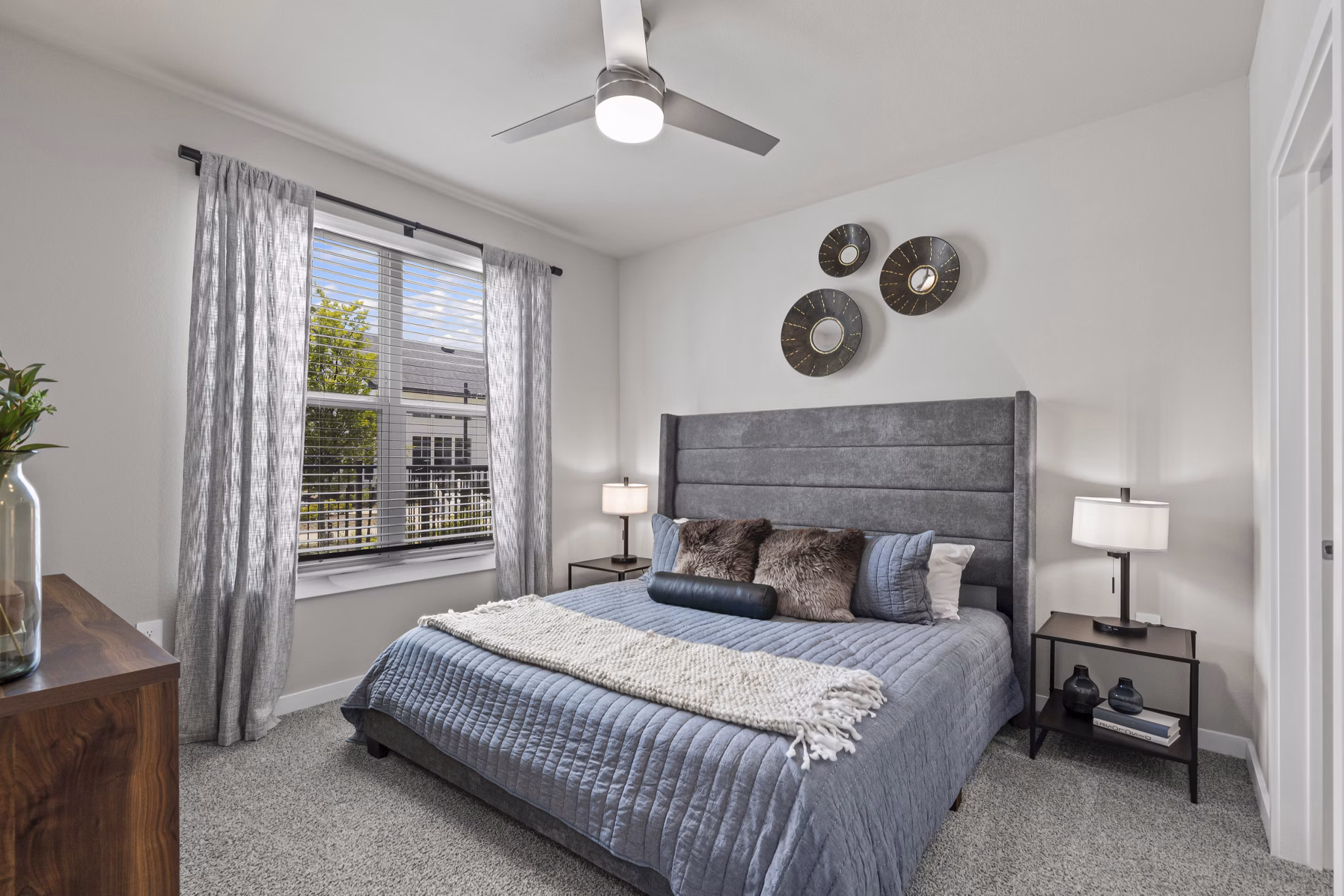 bedroom at Peak at 1385 Apartments