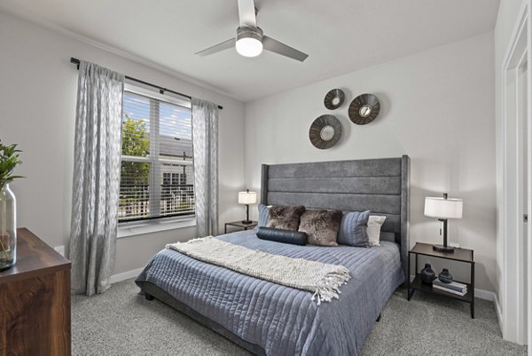 bedroom at Peak at 1385 Apartments
