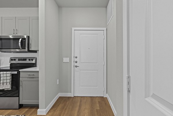 kitchen at Peak at 1385 Apartments