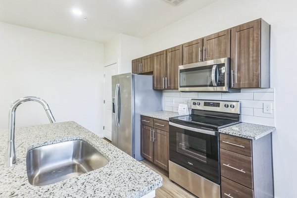 kitchen at Summit at Renaissance Park Apartments
