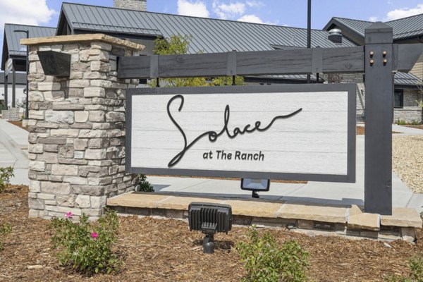 SIGNAGE at Solace at the Ranch Apartments