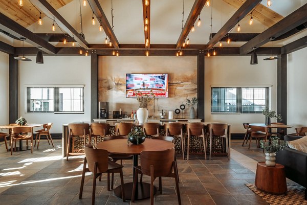 clubhouse at Solace at the Ranch Apartments