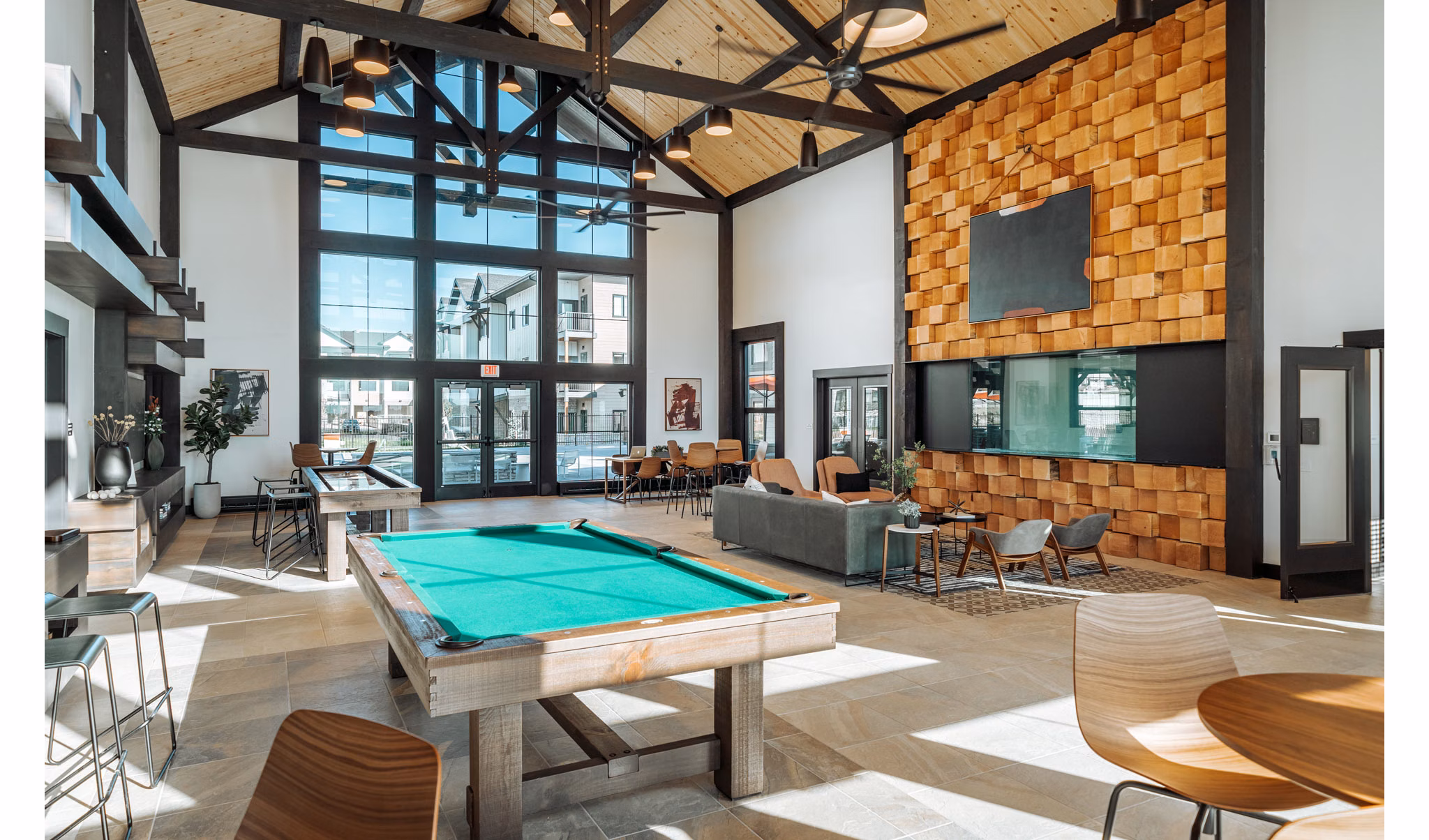 clubhouse at Solace at the Ranch Apartments