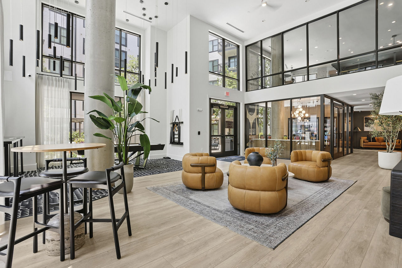 Lobby at Connect Decatur Apartments (4 of 6)