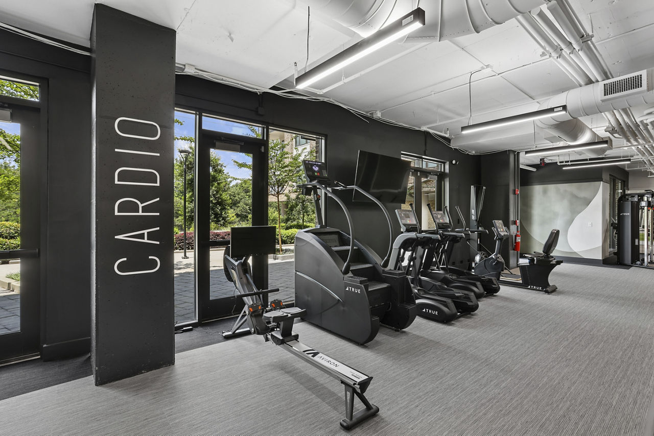 Gym at Connect Decatur Apartments (2 of 3)