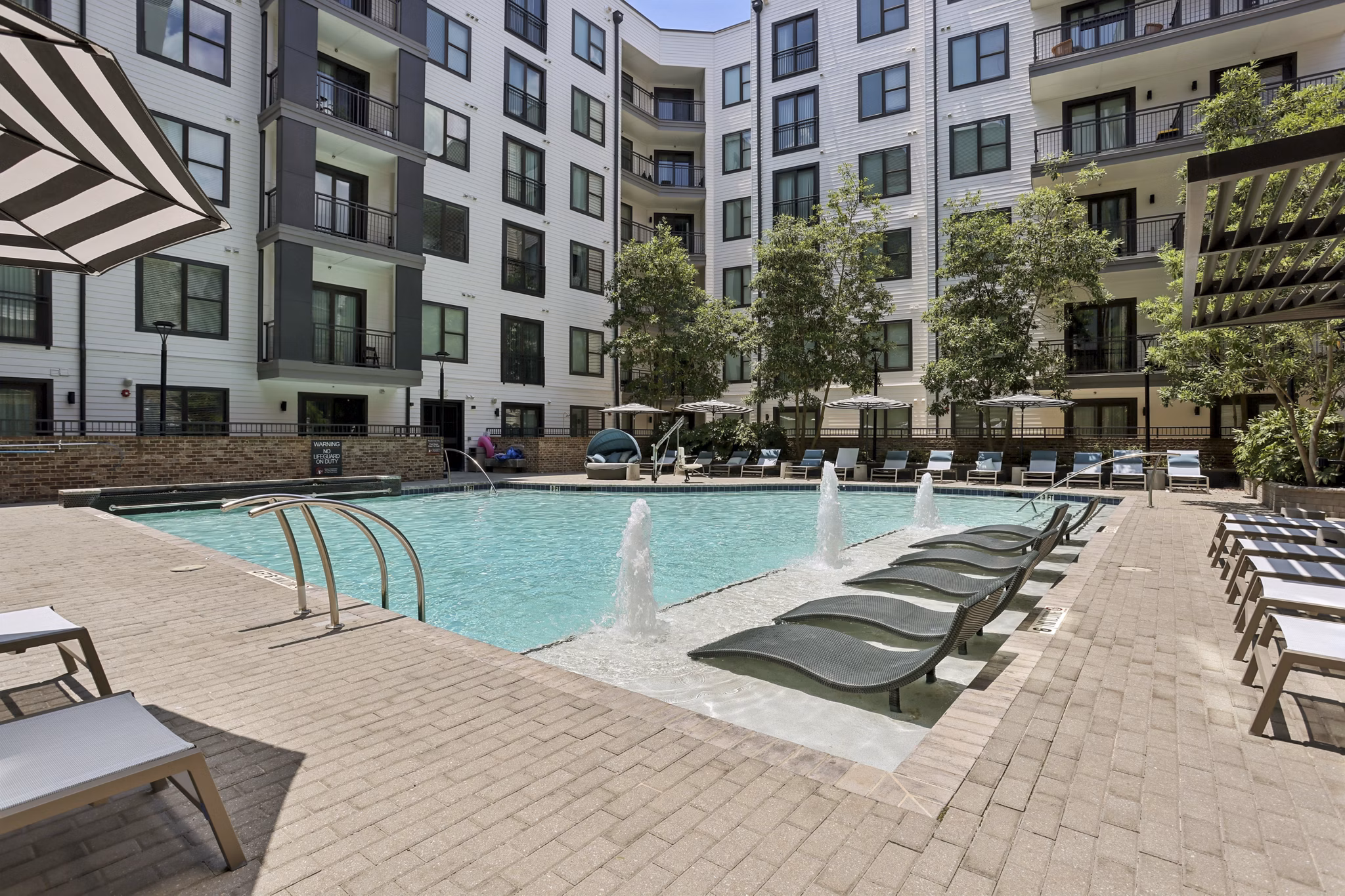 Pool at Connect Decatur Apartments