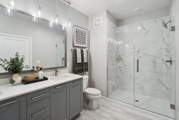 bathroom at Aventon Annapolis Apartments