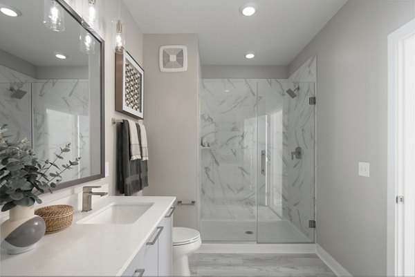 bathroom at Aventon Annapolis Apartments