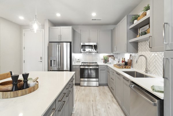 kitchen at Aventon Annapolis Apartments