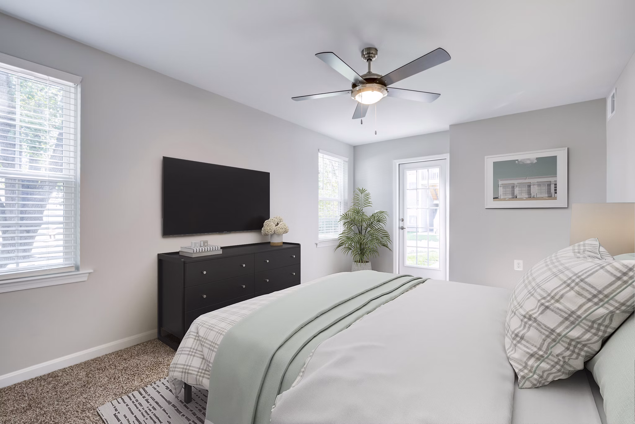 bedroom at Chase Heritage Apartments 
