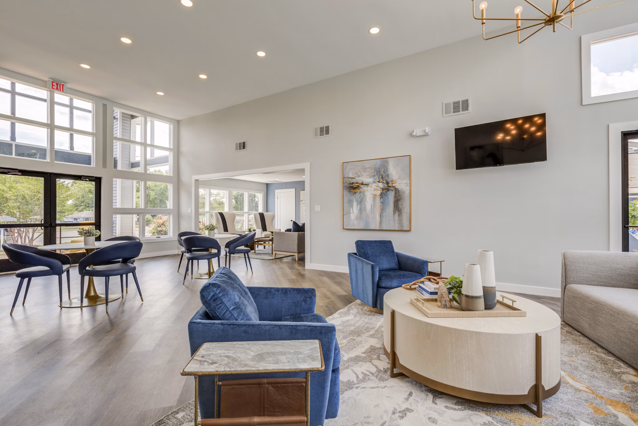 clubhouse at Chase Heritage Apartments 