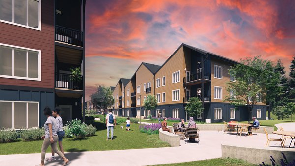 rendering at One26 Vista Apartments