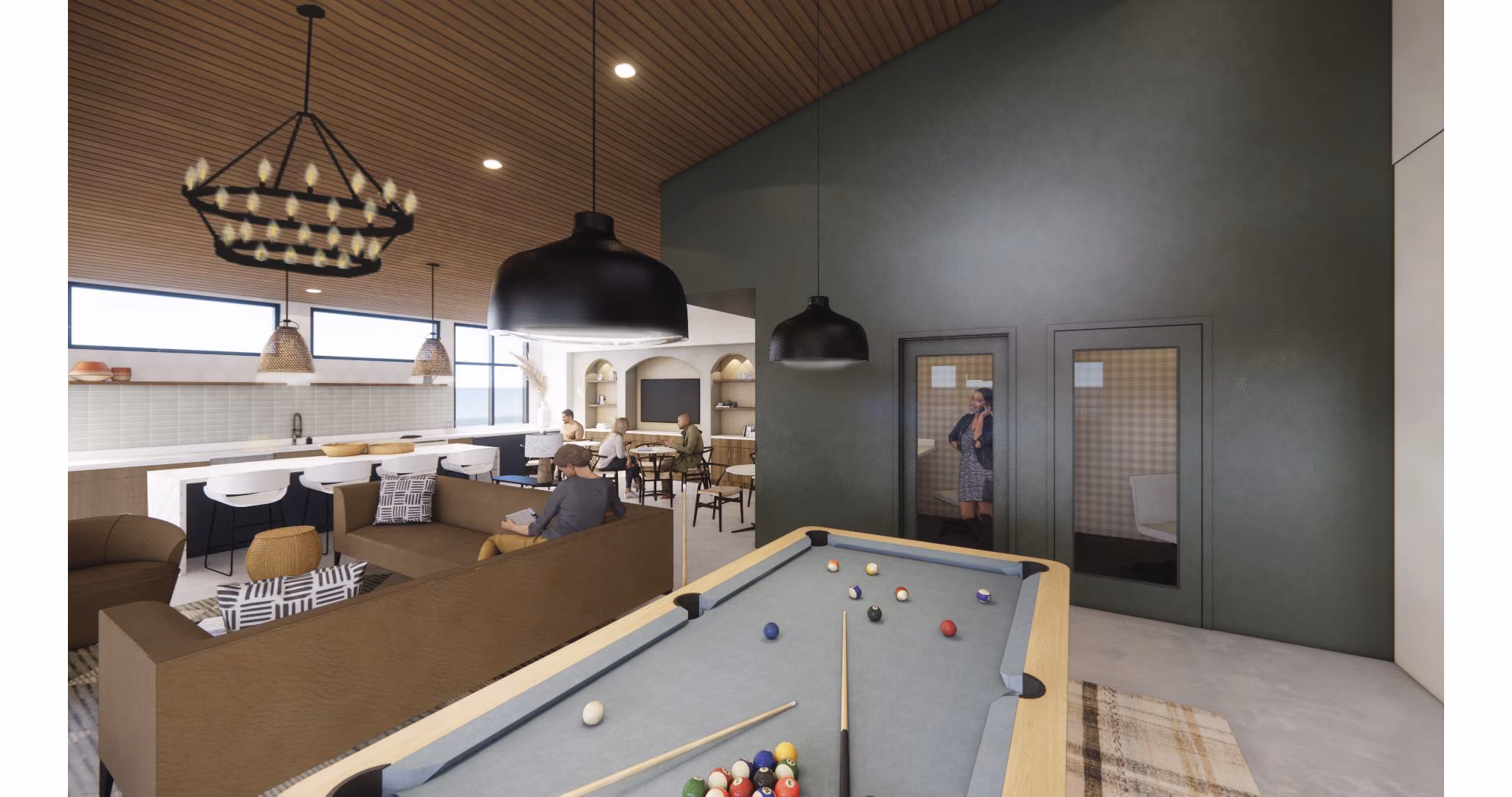 rendering at One26 Vista Apartments